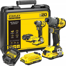 Aparafusadora de Impacto Stanley V20 18V 2X2Ah